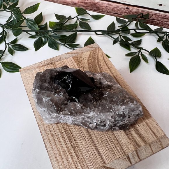 Smoky Quartz Crystal Points Cluster - Smoky Quartz Point Crystal Cluster - Picture 2 of 11